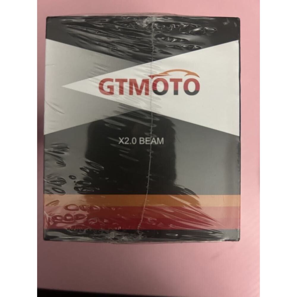 GTMOTO X2.0 BEAM 880 LED Headlights Fog Lights 6000K 2pk Brand New Sealed